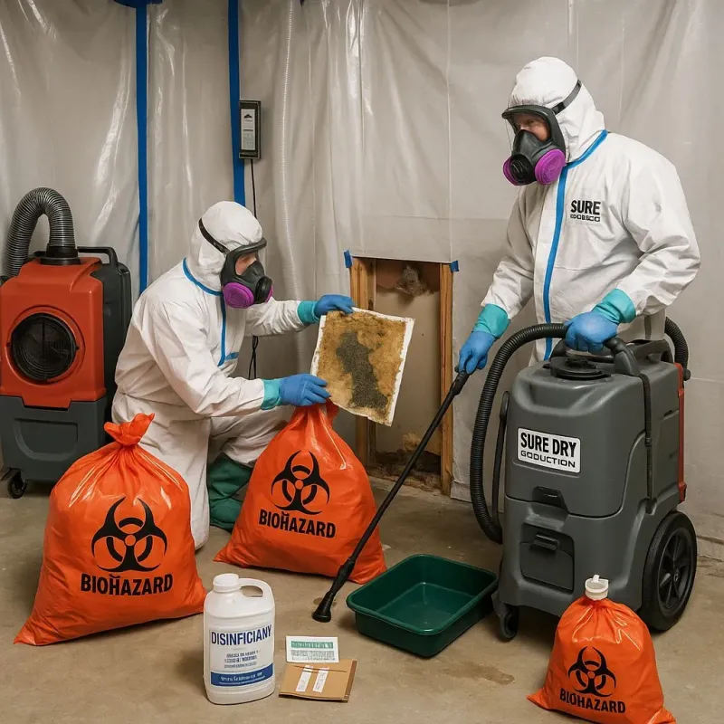 Contaminated Water Handling Protocols process in Titus County, TX